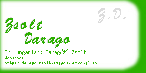 zsolt darago business card
